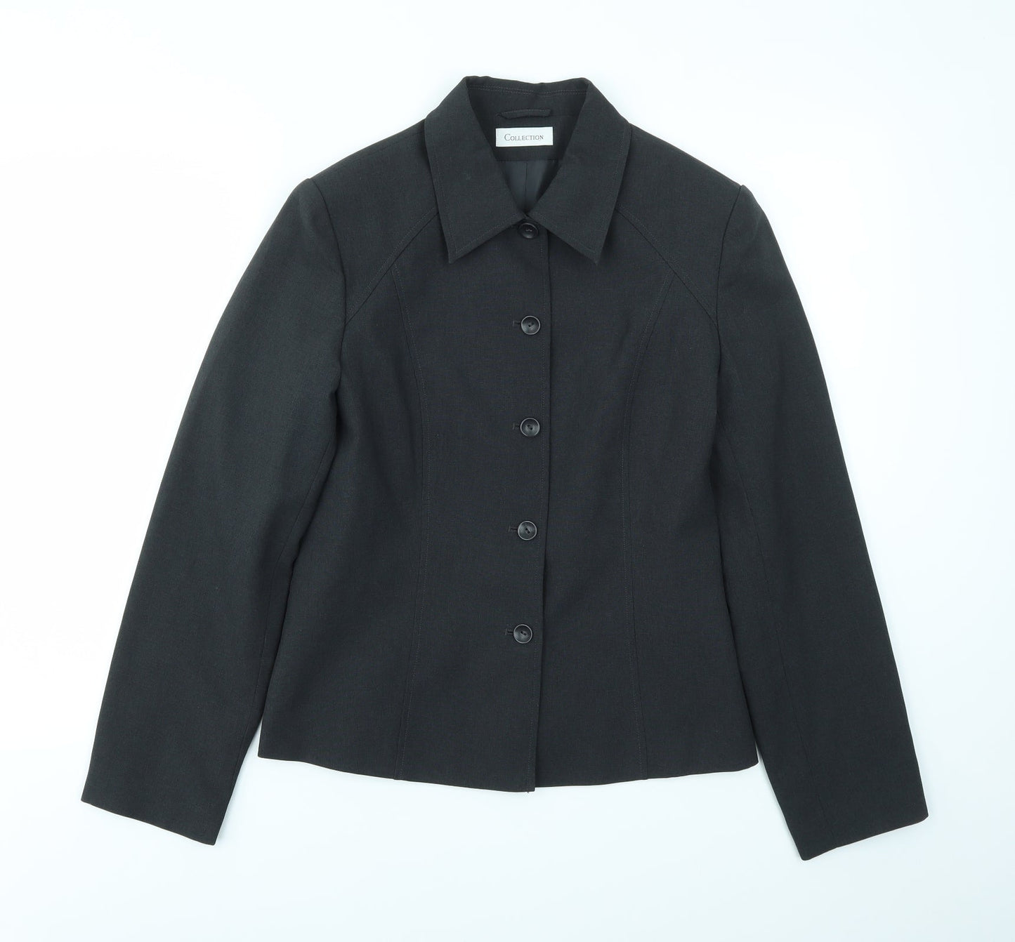 Womens UK Size 12 COLLECTION Regular Grey Blazer