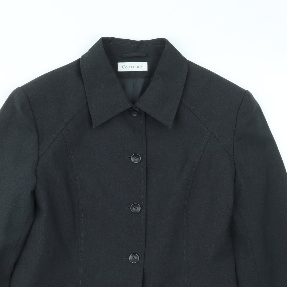 Womens UK Size 12 COLLECTION Regular Grey Blazer