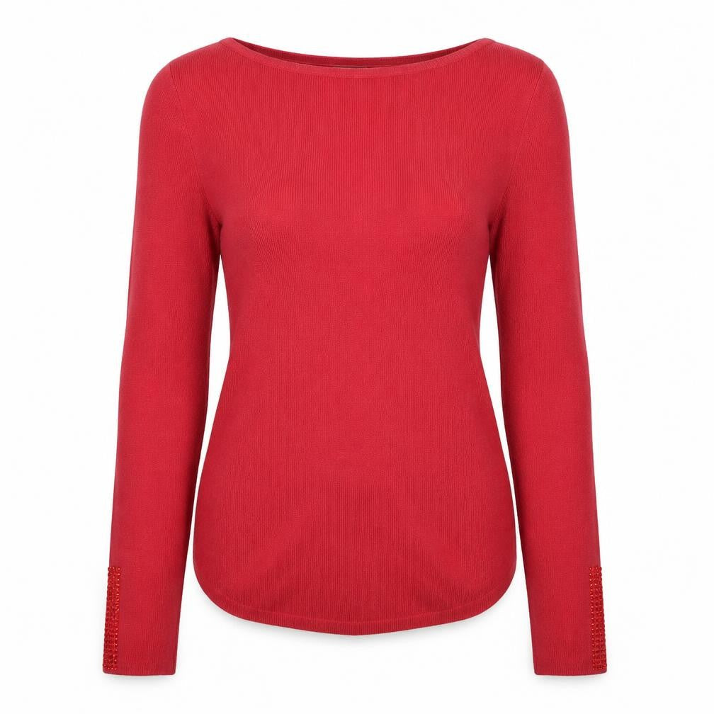 SWEEWE Womens Red   Pullover Jumper Size S