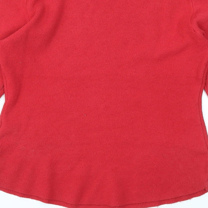 SWEEWE Womens Red   Pullover Jumper Size S