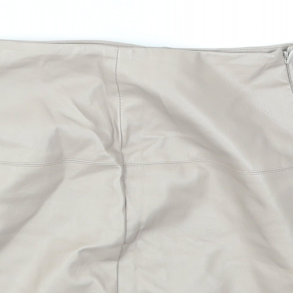 Missguided Womens Purple   A-Line Skirt Size 4