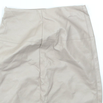 Missguided Womens Purple   A-Line Skirt Size 4