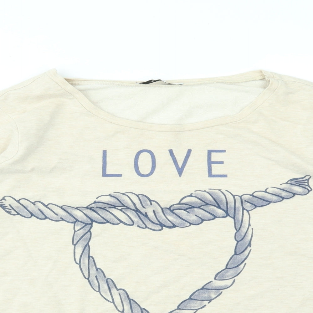 George Womens Ivory   Pullover Jumper Size 14