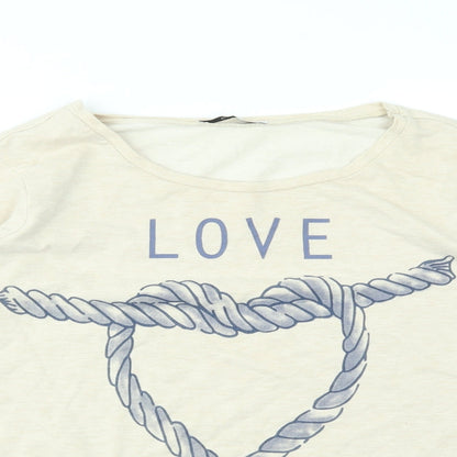 George Womens Ivory   Pullover Jumper Size 14