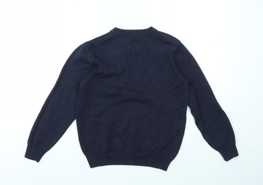 George Boys Blue   Pullover Jumper Size 8-9 Years