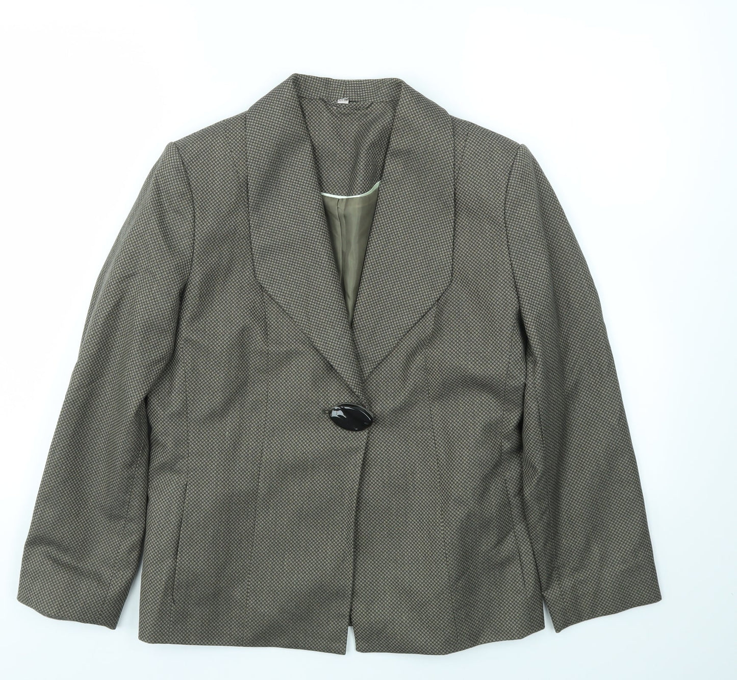 Womens UK Size 12 ANNA ROSE Regular Green Blazer