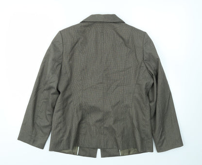 Womens UK Size 12 ANNA ROSE Regular Green Blazer