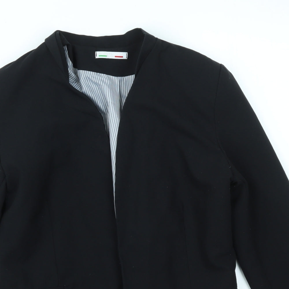 Womens UK Size XL Preworn Regular Black Blazer