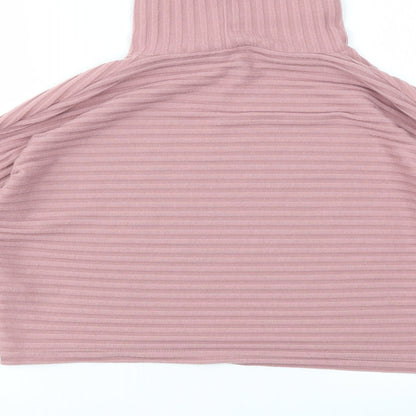 Womens UK Size S New Look Pink Pullover Jumper