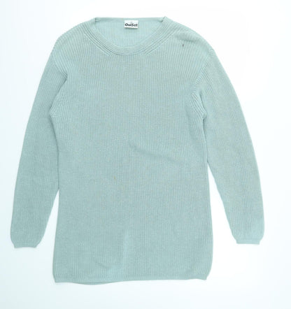OUISET Womens Blue   Pullover Jumper Size M