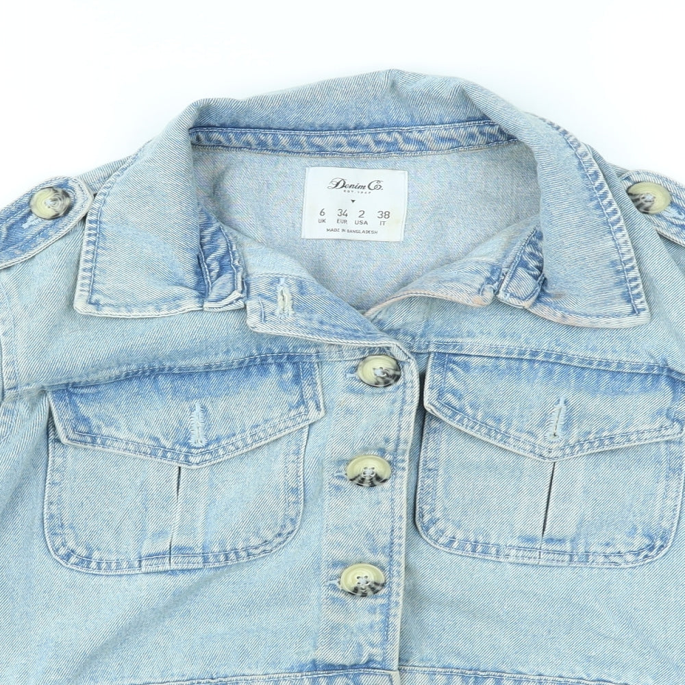 Primark Womens Blue   Jacket  Size 6