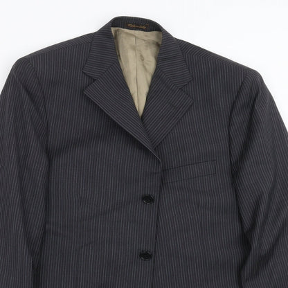 Mens UK Size 40 Marks and Spencer Regular Grey Suit Jacket