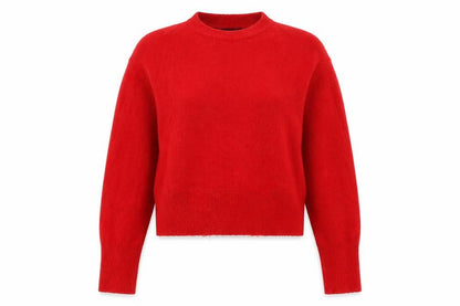Womens UK Size M New Look Red Pullover Jumper