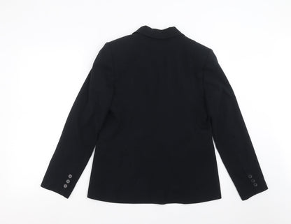 Womens UK Size 10 Marks and Spencer Regular Black Suit Jacket