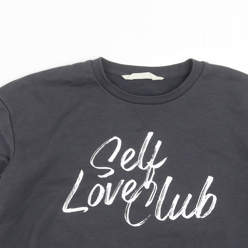 Primark Womens Grey   Pullover Sweatshirt Size XS  - self love club