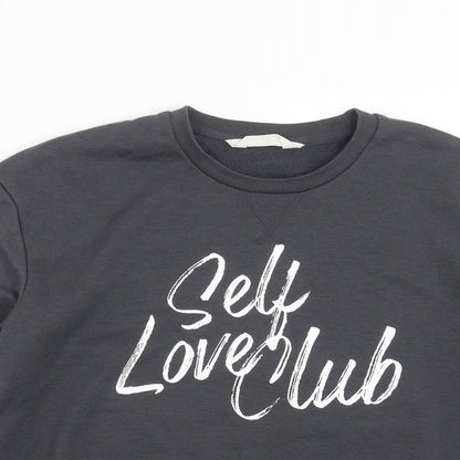 Primark Womens Grey   Pullover Sweatshirt Size XS  - self love club