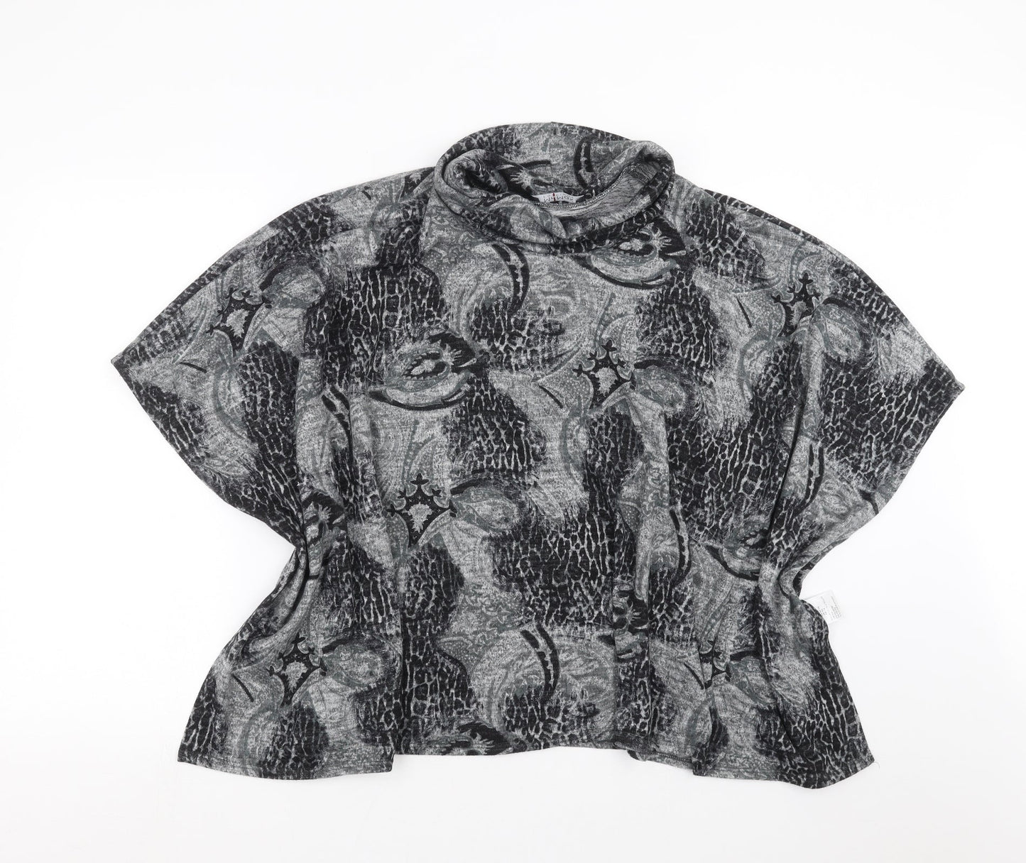 Womens UK Size One Size Max Studio Grey Pullover Jumper
