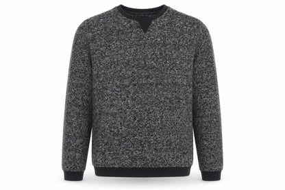 Front view of ACW men’s grey pullover sweatshirt, size M