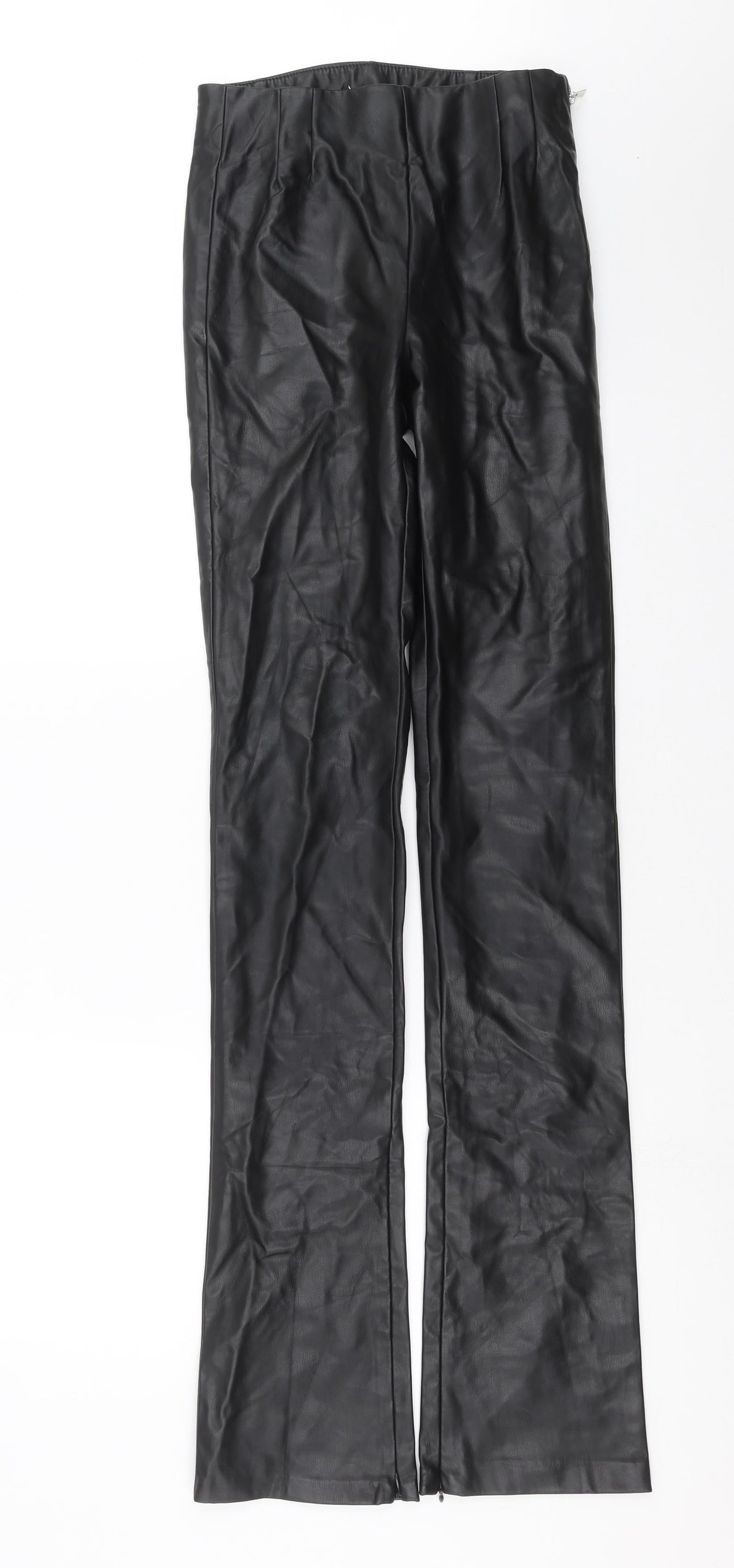 Womens UK Size 26 in Preworn Regular Fit  Black Trousers