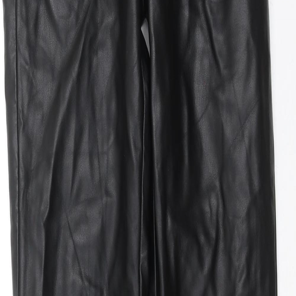 Womens UK Size 26 in Preworn Regular Fit  Black Trousers