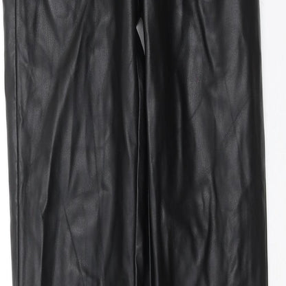Womens UK Size 26 in Preworn Regular Fit  Black Trousers
