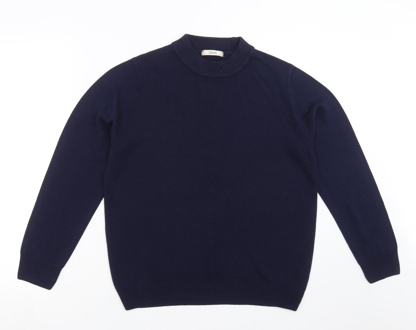 Womens UK Size 16 Marks and Spencer Blue Pullover Jumper