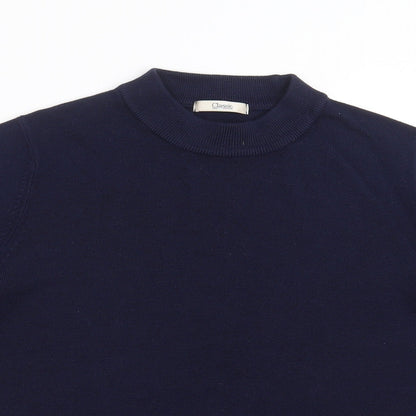 Womens UK Size 16 Marks and Spencer Blue Pullover Jumper