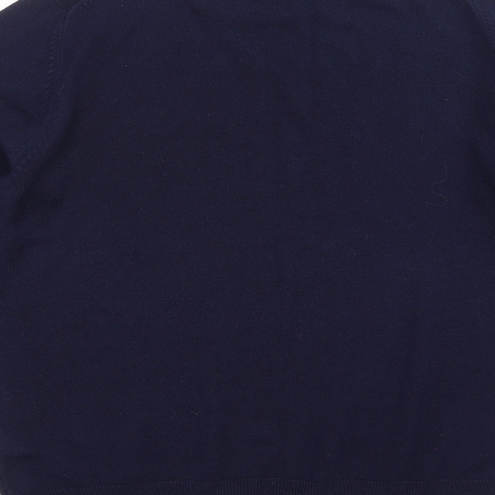 Womens UK Size 16 Marks and Spencer Blue Pullover Jumper