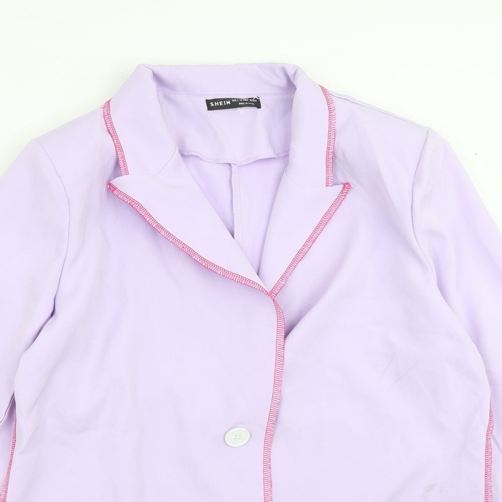 SheIn Womens Purple   Jacket  Size L