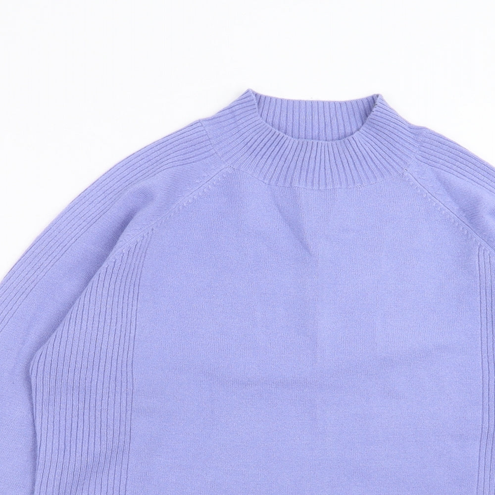 Womens UK Size M Filati Blue Pullover Jumper