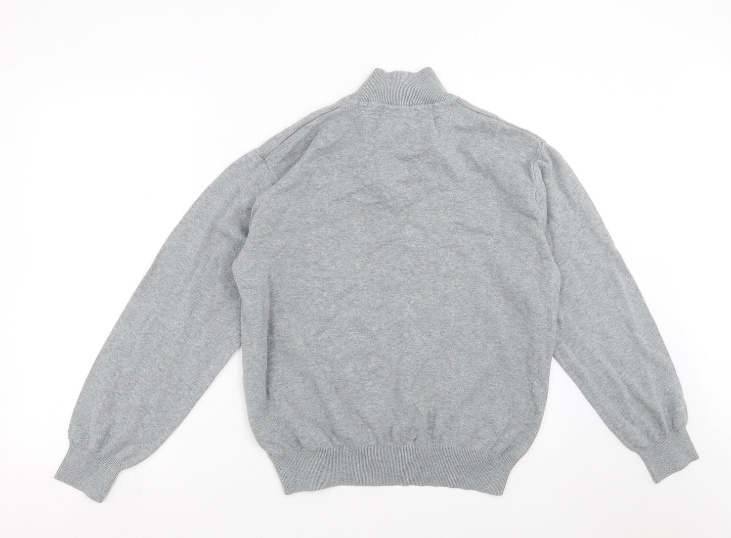 Aspen & Court Mens Grey  Knit Pullover Jumper Size M