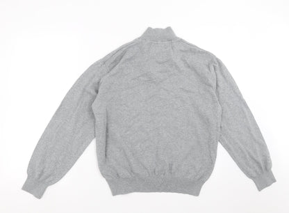 Aspen & Court Mens Grey  Knit Pullover Jumper Size M