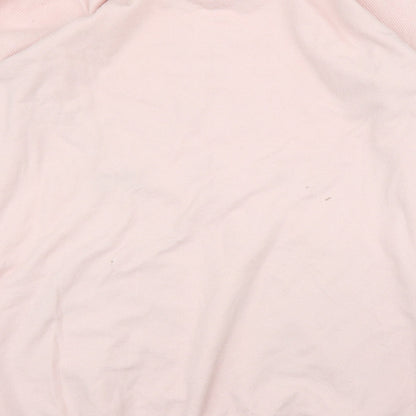 Love My Fashion Womens Pink   Pullover Jumper Size L
