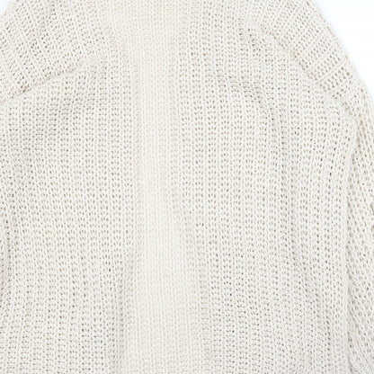 Nada del Riccio Womens Beige   Cardigan Jumper Size L