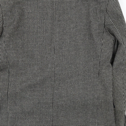 Fosters Mens Black   Jacket Suit Jacket Size 40