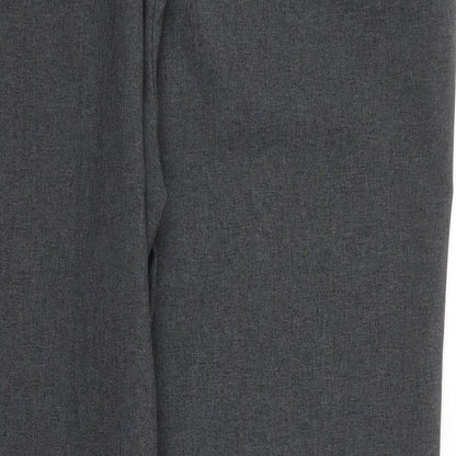 Womens UK Size 14 Preworn Regular Fit  Grey Trousers