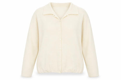 Womens UK Size M C&A Ivory Cardigan Jumper