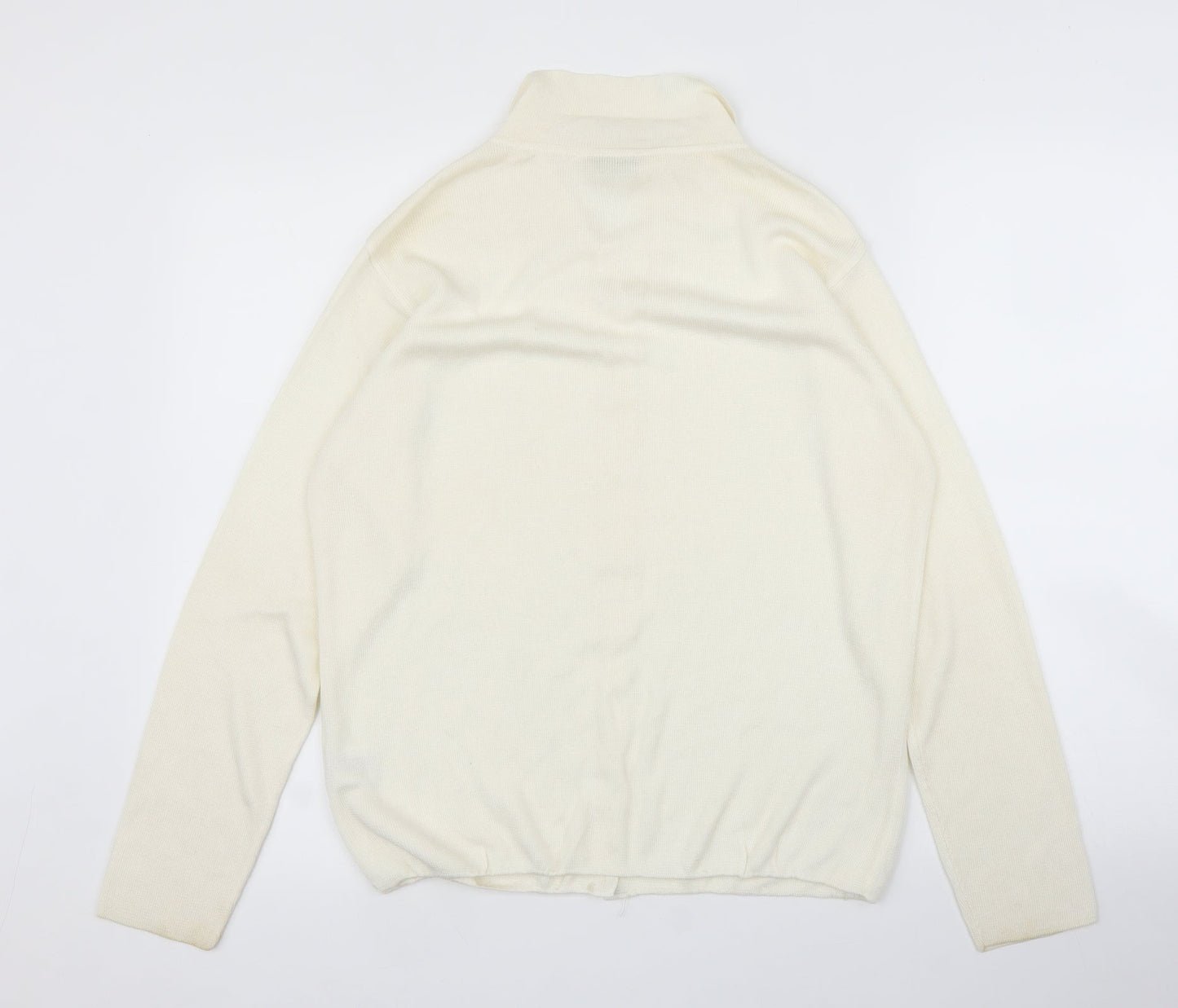 C&A Womens Ivory   Cardigan Jumper Size M