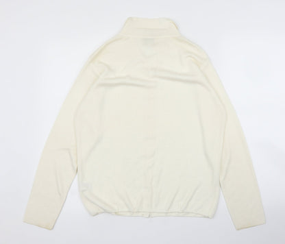 C&A Womens Ivory   Cardigan Jumper Size M