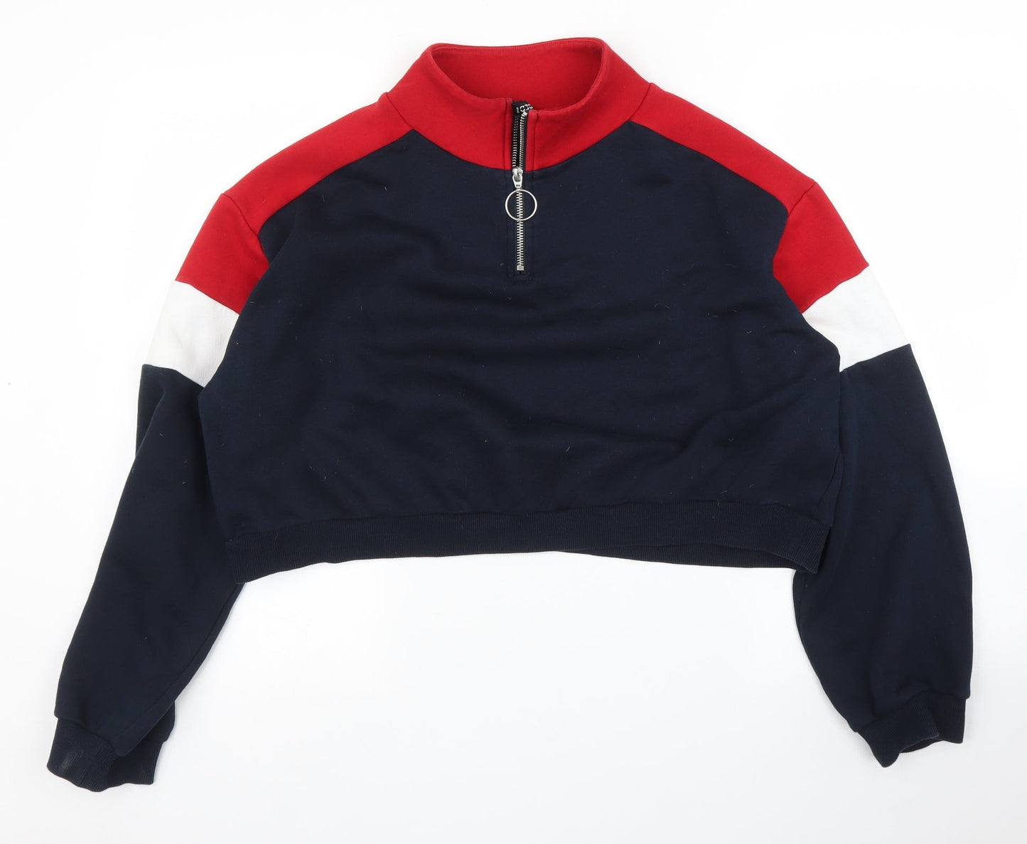 Womens UK Size M H&M Blue Pullover Jumper