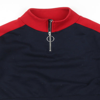 Womens UK Size M H&M Blue Pullover Jumper