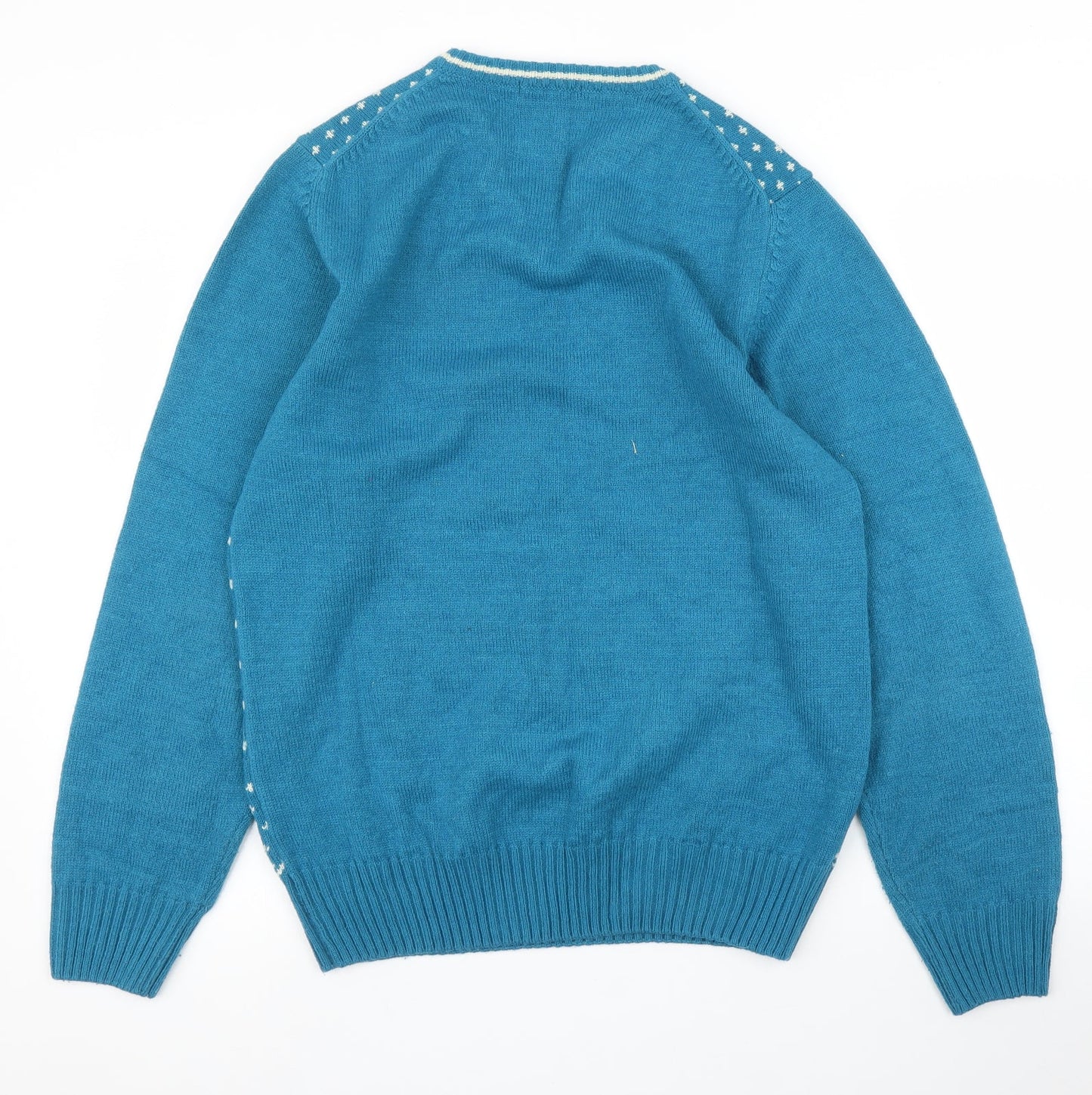 Womens UK Size L Topshop Blue Pullover Jumper