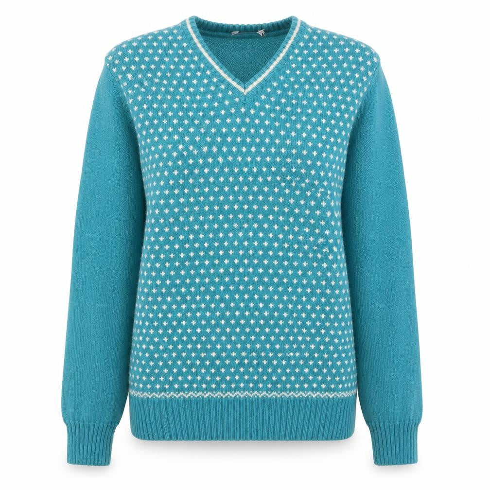Womens UK Size L Topshop Blue Pullover Jumper