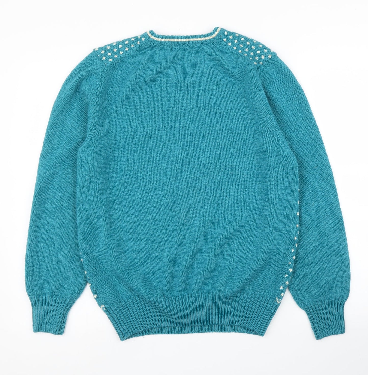 Womens UK Size L Topshop Blue Pullover Jumper