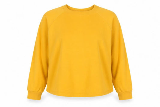 Womens UK Size 12 ASOS Yellow Pullover Jumper