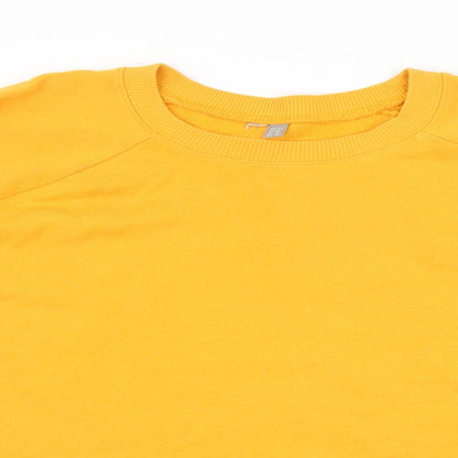 Womens UK Size 12 ASOS Yellow Pullover Jumper