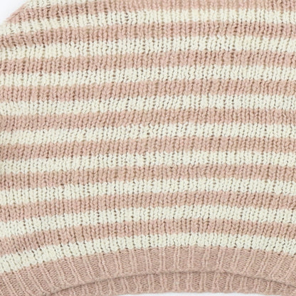 New Look  Womens Beige Striped  Pullover Jumper Size S