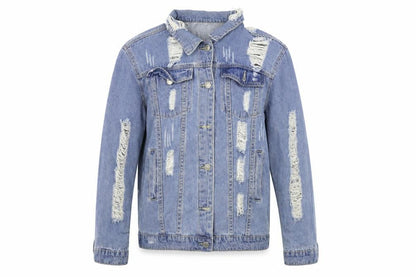 Womens UK Size L Preworn Blue Jacket