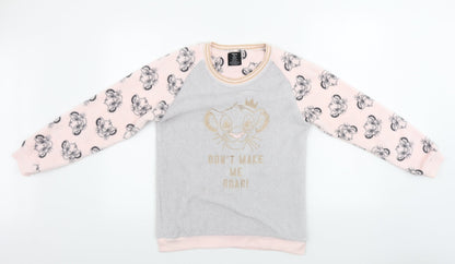 Disney  Womens Grey   Pullover Jumper Size XS  - Lion King