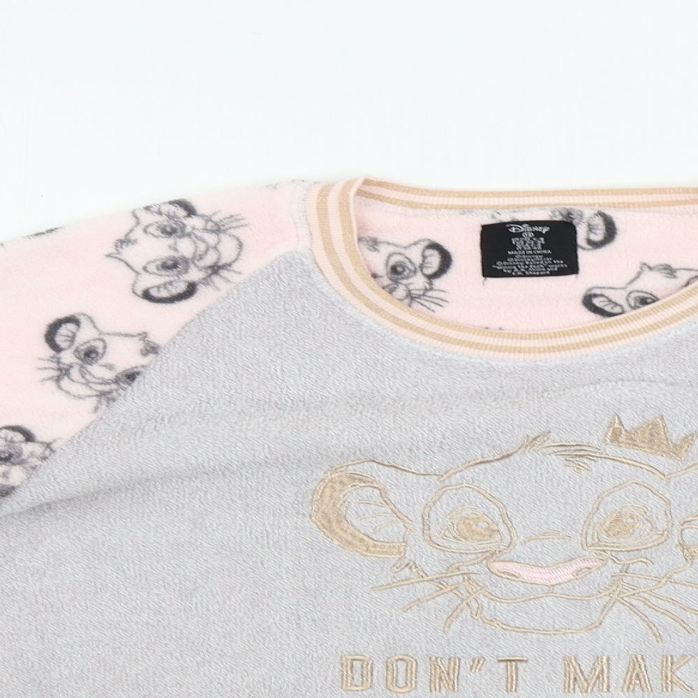 Disney  Womens Grey   Pullover Jumper Size XS  - Lion King
